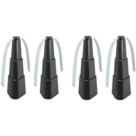 Abanico repelente de moscas, 4 piezas, repelente de mosquitos, repelente de moscas, hélice repelente de moscas para mantener las moscas e insectos alejados de la comida, ideal para cenas en casa, fies