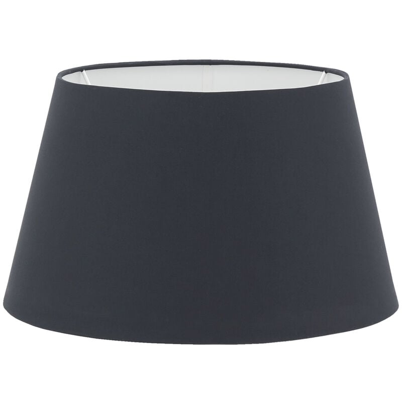 Abat-jour 40 x 24 cm Coton noir