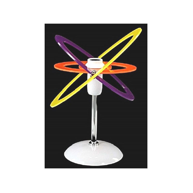 Image of Abat-jour ba-stella 014 lampada tavolo bambini plexiglass interno e14, colore multicolor