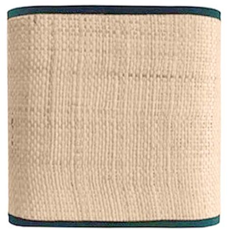 Abat-jour carré pour applique en raphia Germain
