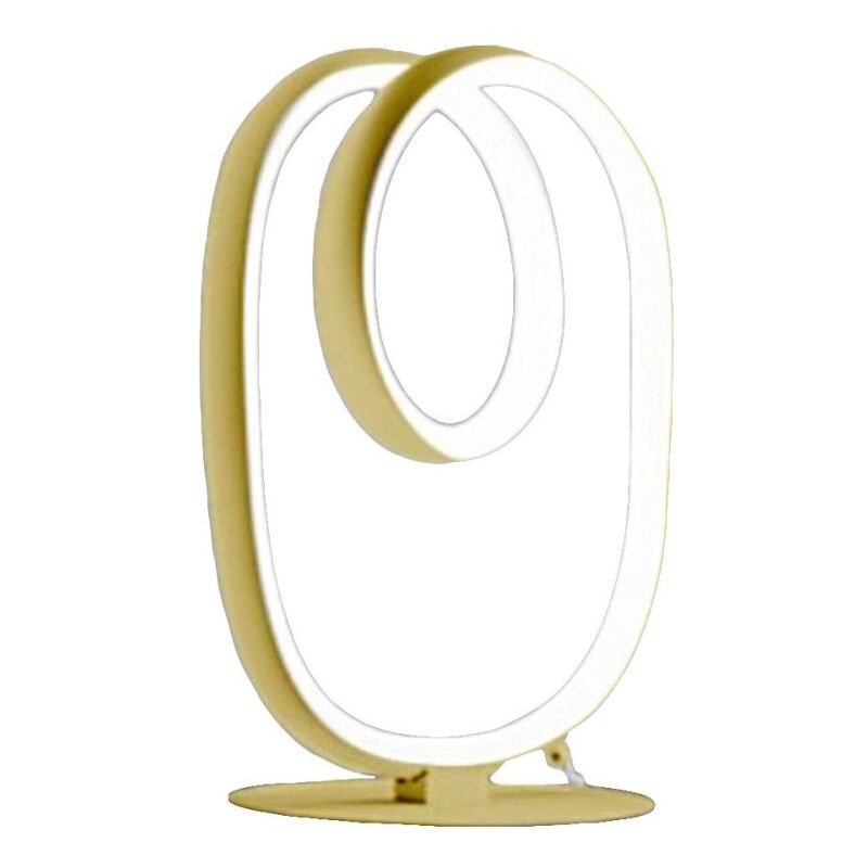 Abat-jour classique Gea Luce diva l o led dimmable aluminium silicone