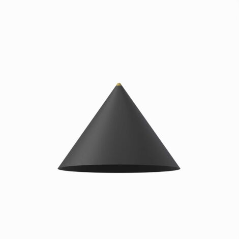Abat-jour conique noir 35 cm suspension Nowodvorski ZENITH M