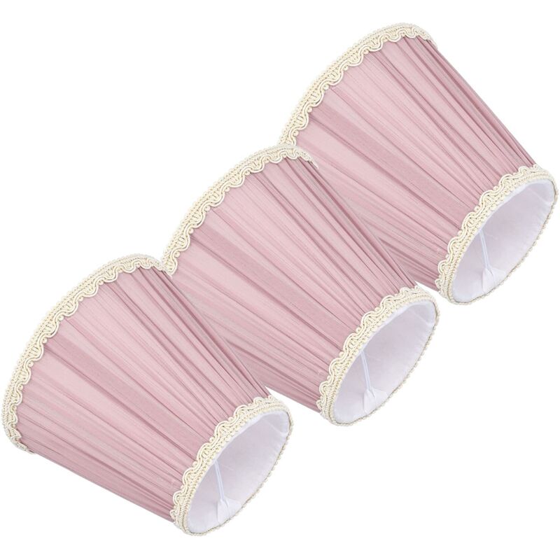 Abat-Jour, Couvercle de Lampe en Tissu 3 pièces Facile à Installer pour Chambre à Coucher pour Bougie Lustre pour Salle d'étude pour hôtel pour Club