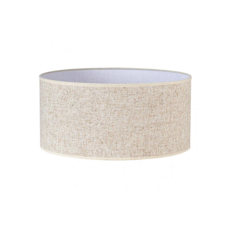 Fabrilamp - Happy M10 Abat-jour cylindrique lin beige 60dx60dx30h - Fab 176336015 Fabrilamp - Happy M10 Abat-jour cylindrique lin beige 60dx60dx30h - Fab 176336015