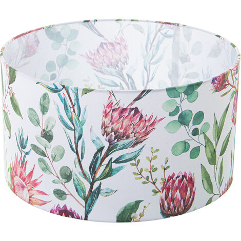 Abat-jour cylindrique estampillé °45X25 Cm, ​​​​pour ampoule E-27