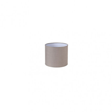 Abat-jour Cylindrique Happy Pinza Lin Gris 14dx14dx13h