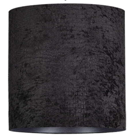 Abat-jour cylindrique noir 16x17,5 Nowodvorski BARREL