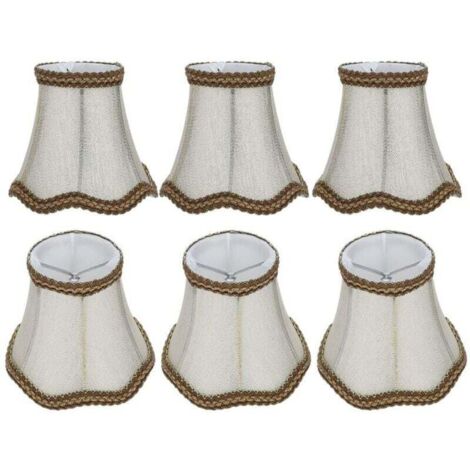 Abat-Jour de Chambre à Coucher de Couleur Or, Couvercle de Lampe de Table, Accessoire de Lampe pour Chambres couloirs Halls salles d'étude Salons