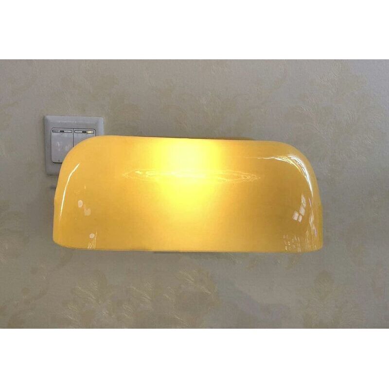 Abat-jour de rechange pour lampe de banquier, lampe de table, abat-jour en verre, multicolore, abat-jour en verre de rechange pour lampe de bureau