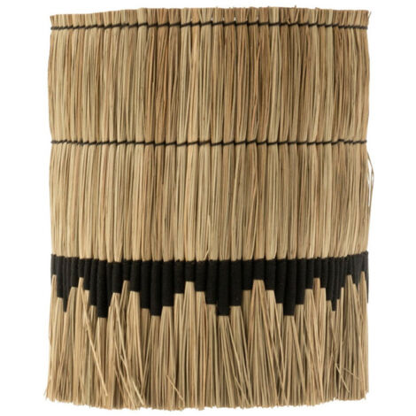 Abat-Jour Déco "Black Lombok" 50cm Naturel