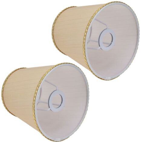 Abat-Jour E14, Petit Abat-Jour Silky pour Applique pour Lustre de Table