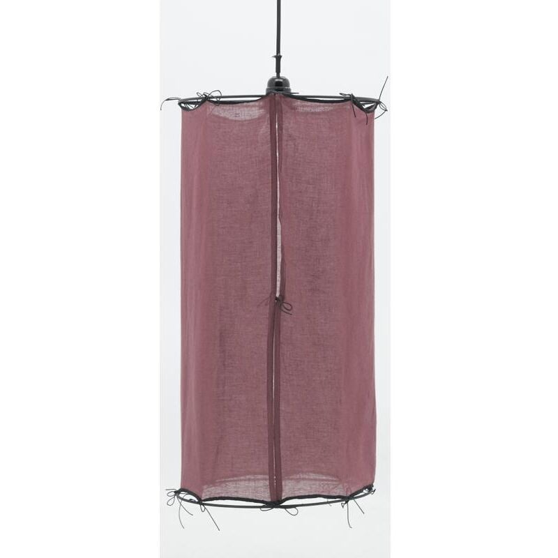 Abat-jour pour suspension en coton Riad Petit Lin de vin