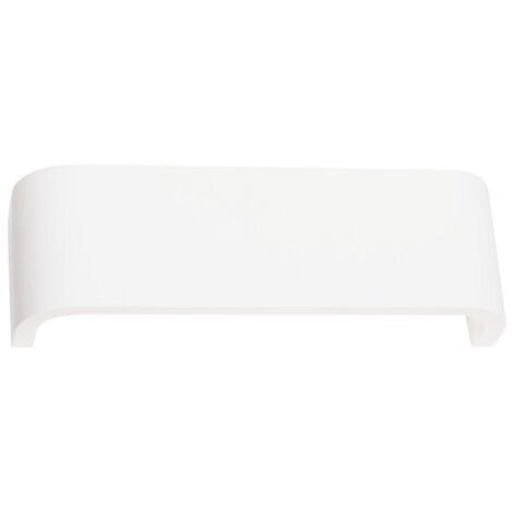 Abat-jour en plâtre pour applique d'intérieur SLV MANA, longueur 30,9 cm, coloris blanc