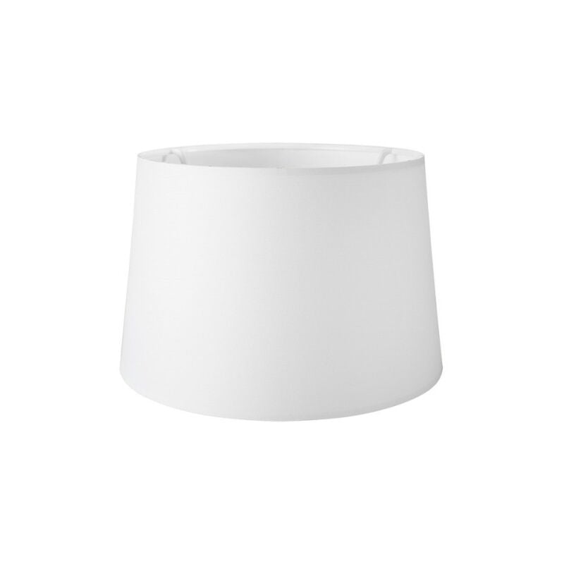 Abat-jour en tissu blanc - Deco MDL3565