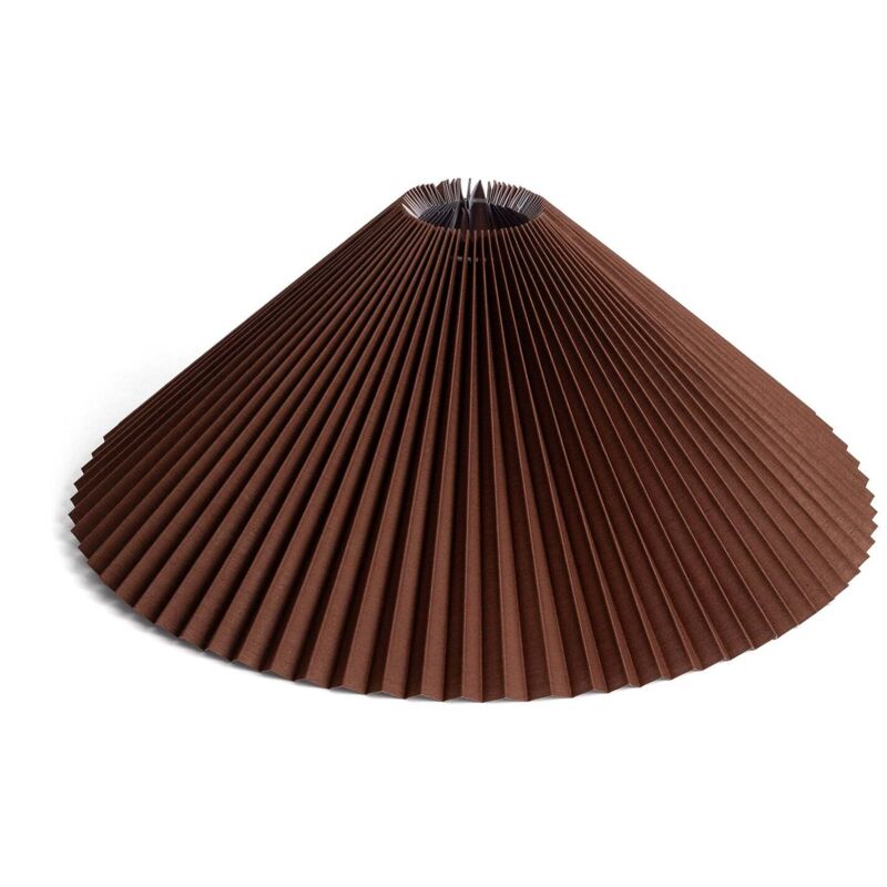 Ledkia – Abat-jour en tissu marron foncé 210 mm x Ø475 mm – Design élégant pour lampes – Diffusion harmonieuse de la lumière Ledkia – Abat-jour en tissu marron foncé 210 mm x Ø475 mm – Design élégant pour lampes – Diffusion harmonieuse de la lumière