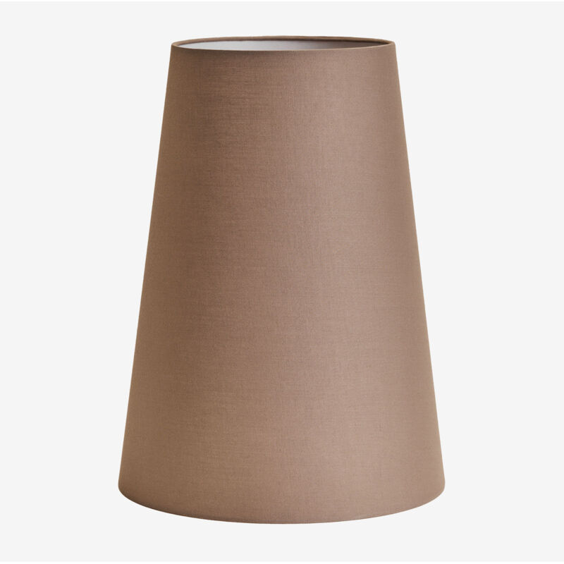 Sklum – Abat-jour en tissu Mallorca Ø30 cm – Forme cylindrique – Tissu TC haute qualité – Structure en fer robuste – Pour décoration moderne
