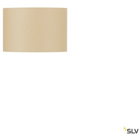 Abat-jour FENDA abat-jour intérieur rond diam.30 cm beige - SLV 155583