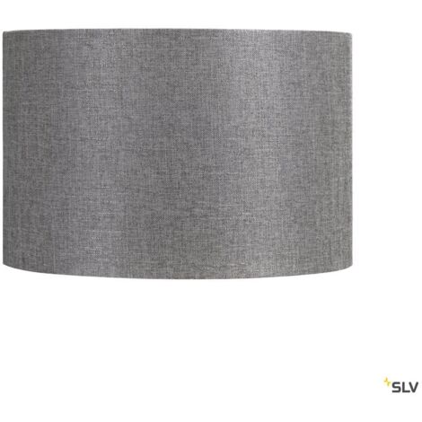 Abat-jour FENDA abat-jour intérieur rond diam.30 cm gris - SLV 1004774