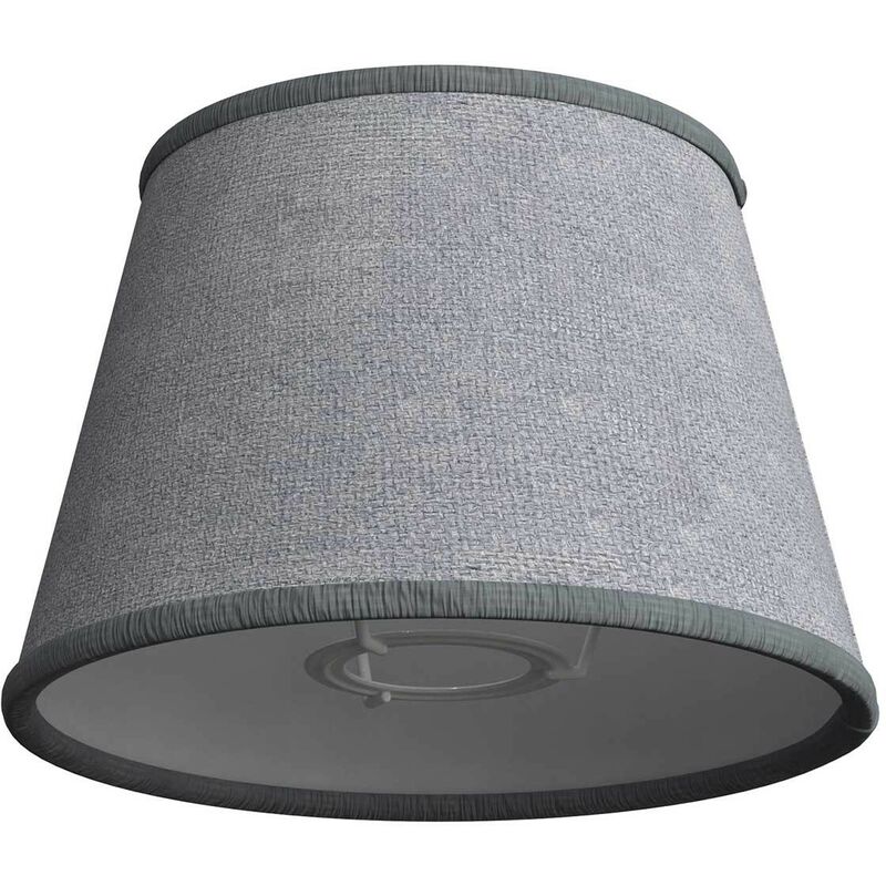 Abat-jour Impero pour lampe E27, Made in Italy Jute grise