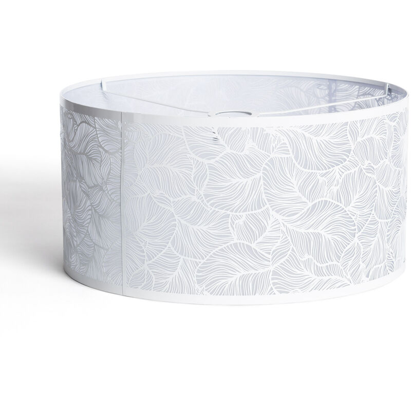 Abat-Jour Lampe Métal Cassandra Blanc