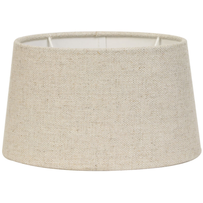 Light&living - abat-jour - Livigno - beige - textile - E27 -