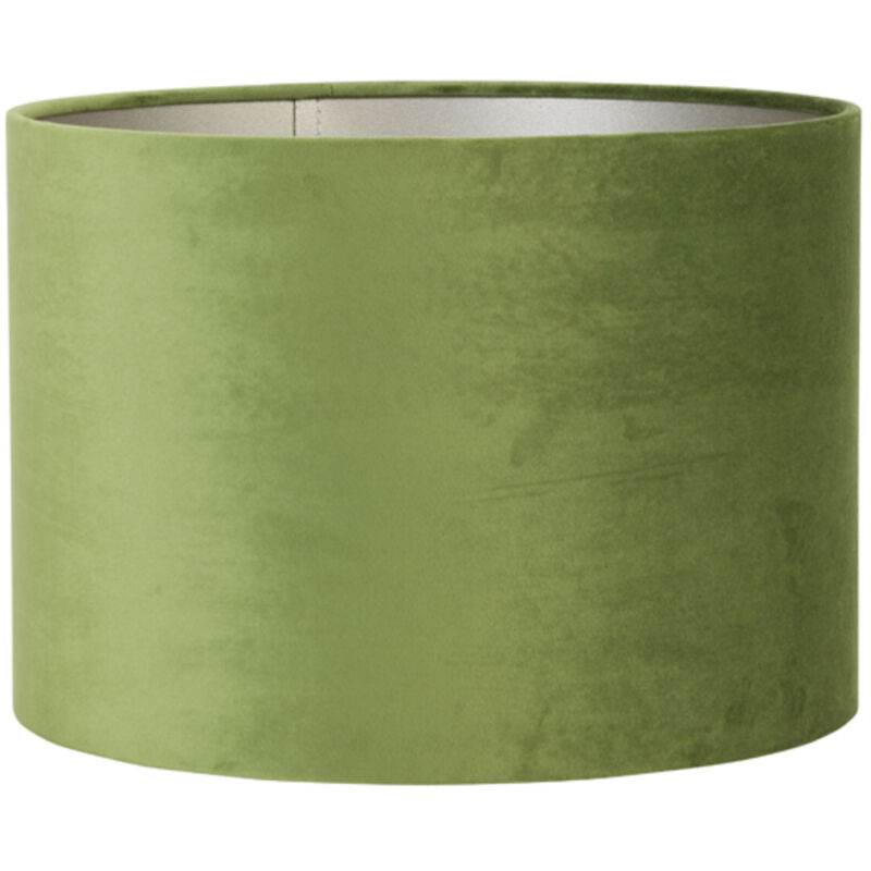 Light & Living - abat-jour - Velours - vert - textile - Ø 30cm -