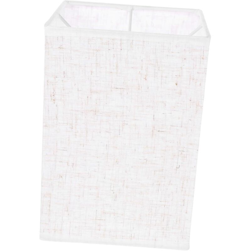 Abat Jour Lin Naturel Fait Main Style Simple pour Lampe de Chevet Lampadaire Design Élégant Installation Facile pour Chambre Salon