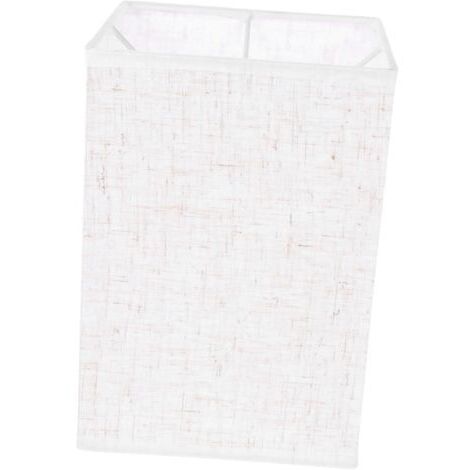 Abat Jour Lin Naturel Fait Main Style Simple pour Lampe de Chevet Lampadaire Design Élégant Installation Facile pour Chambre Salon