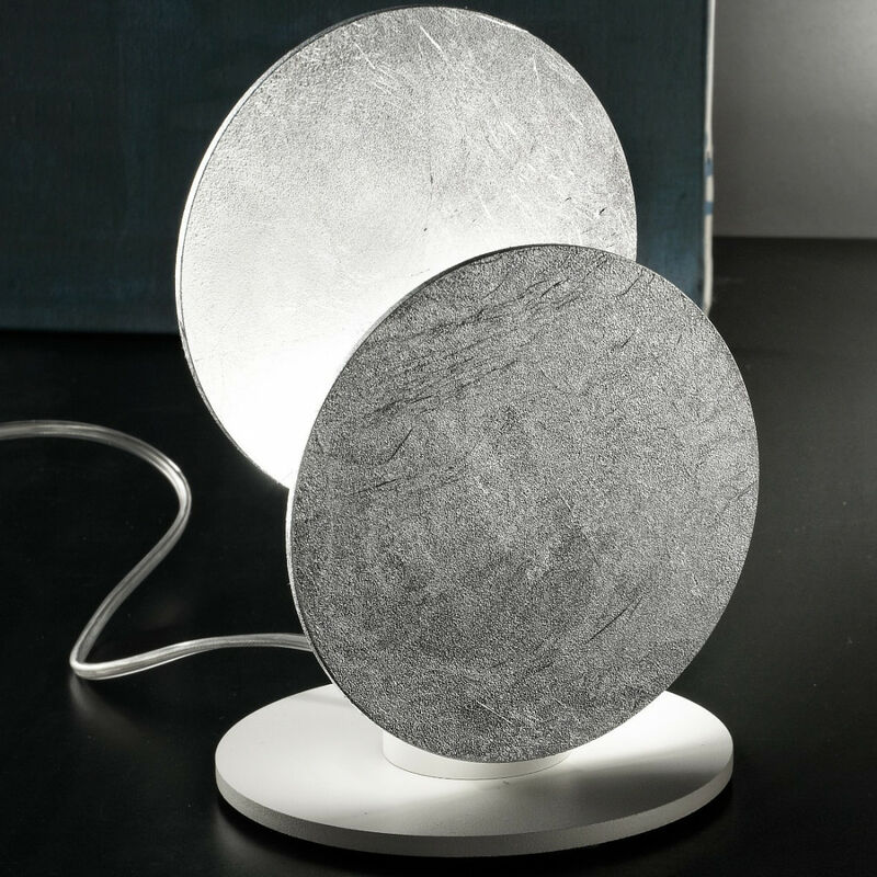 Lampada Da Tavolo Flou Nuvola - Lampada Da Scrivania Design Italiano - Bianca - Nuova