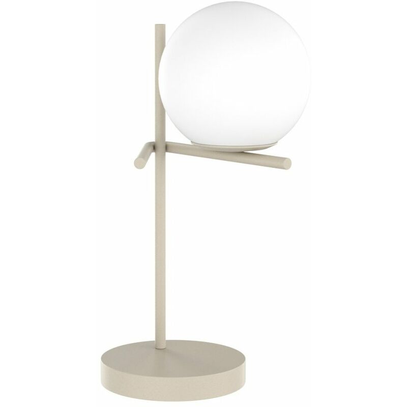 Image of Abat-jour moderna top light boomerang 1200 p e27 led lampada tavolo sfera vetro