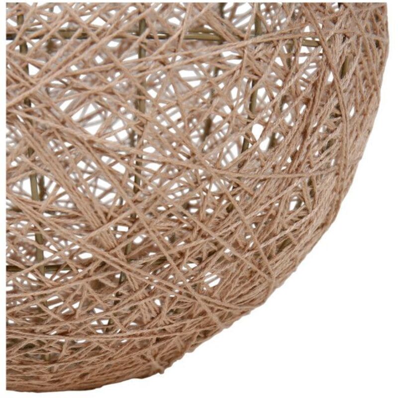 Abat-jour - Suspension - Boule - Naturelle - 20cm diamètre - Moderne - Salon Abat-jour - Suspension - Boule - Naturelle - 20cm diamètre - Moderne - Salon