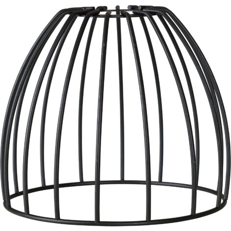 Abat-jour rond en métal E27 Loft