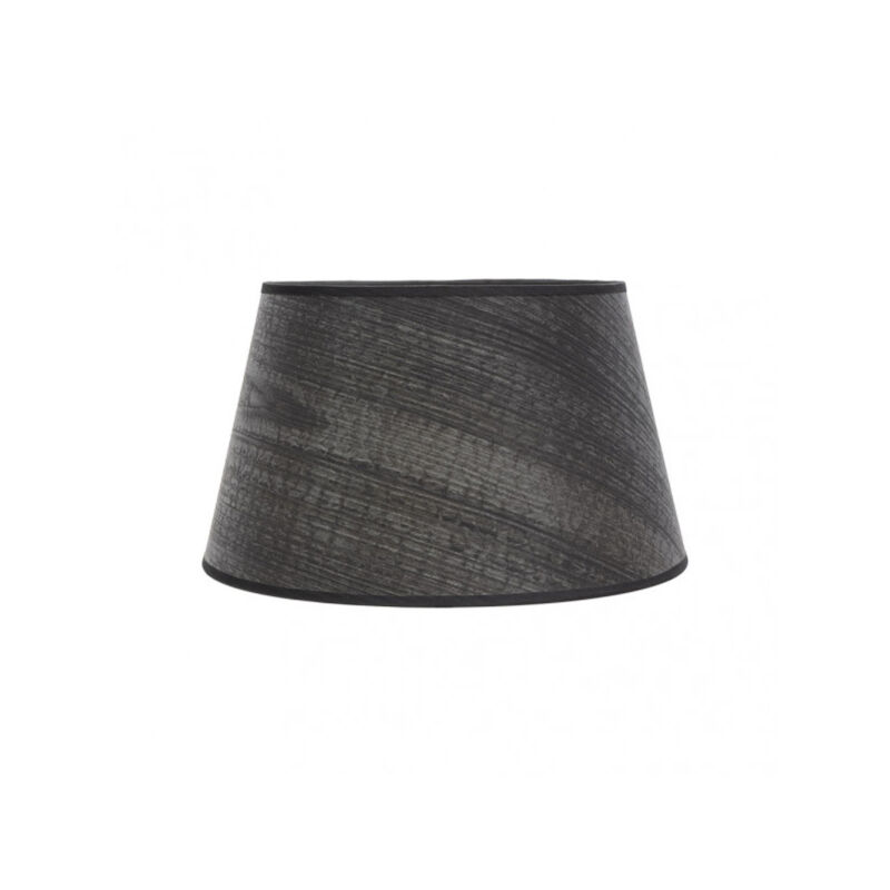 Abat-jour salma e27 noir bois 40dx30dx25h conique ouvert Abat-jour salma e27 noir bois 40dx30dx25h conique ouvert