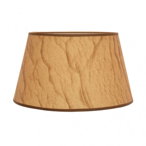 Abat-jour salma e27 parchemin 45dx35dx30h conique   ouvert