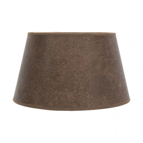 Abat-jour salma e27 rust 45dx35dx30h conique ouvert