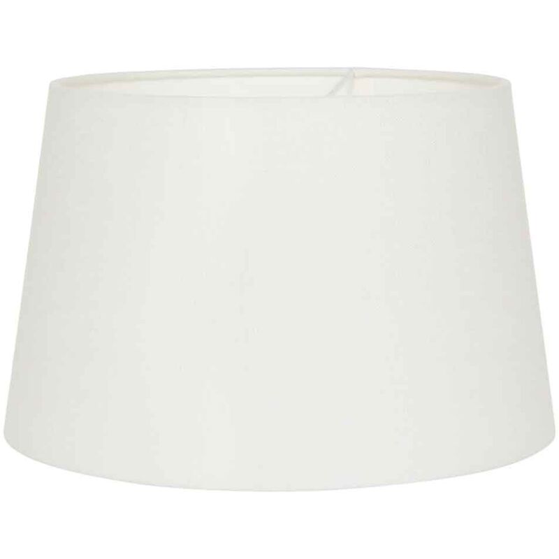 Steinhauer - abat-jour - Shade - blanc - lin - ø 30cm - E27 -