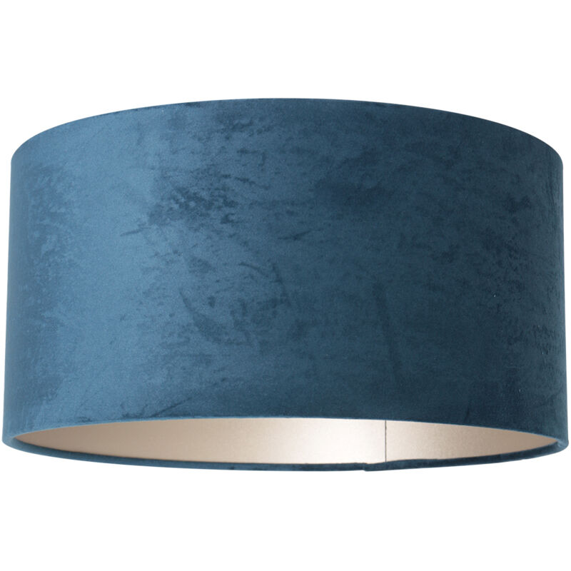 Steinhauer - abat-jour - Shade - bleu - velours tissu - Ø 40cm -