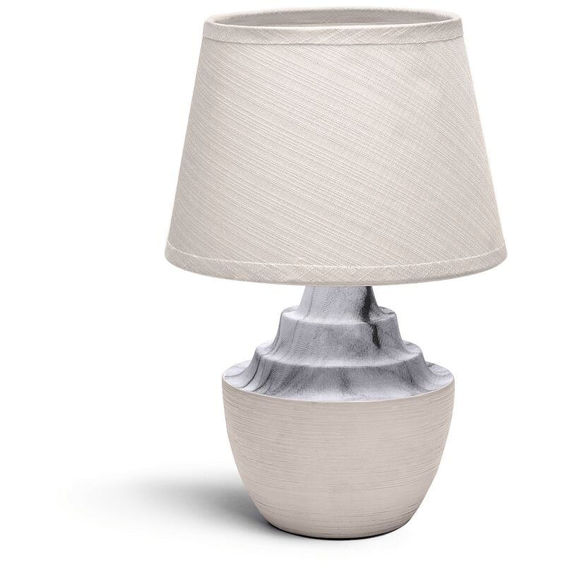 Aigostar - Abatjour Stone lampada da tavolo