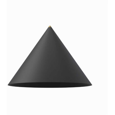 Abat-jour suspension Nowodvorski Zenith noir cône 50 cm