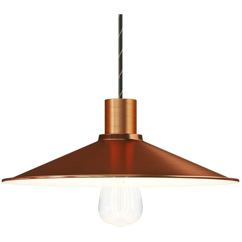 Paralume Swing in metallo smaltato con attacco E27