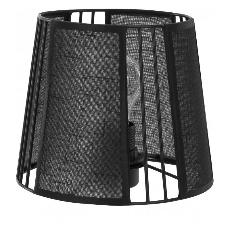 Abat-jour tissu métal pour lampe de table Ø20cm sadi