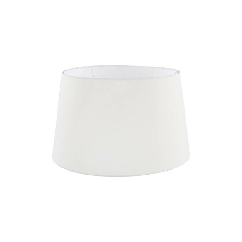 Abat-jour tripode MDL2736 tissu blanc