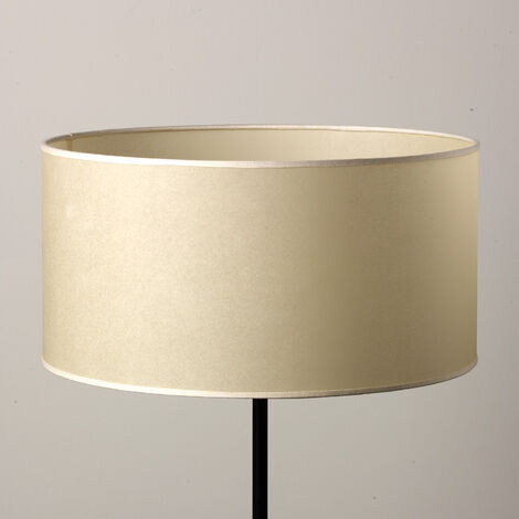 Abat-jour tube 30x30x20 Beige Parchemin