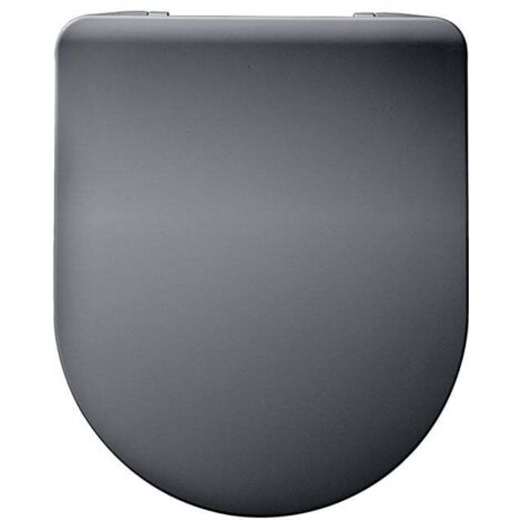 Abattant AMIRAL extra plat thermodur - Gris - Wirquin Pro
