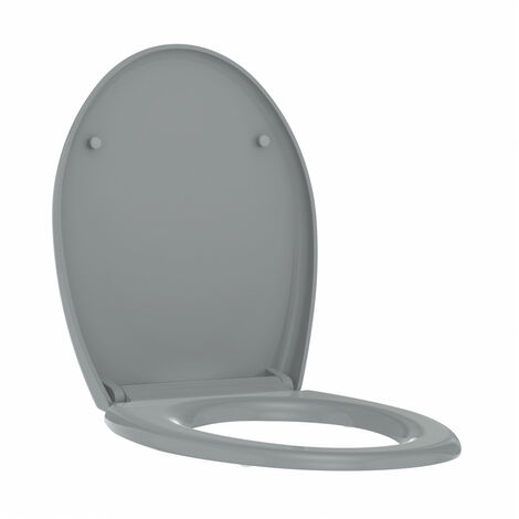 Abattant WC a fermeture progressive et déclipsable BOREO