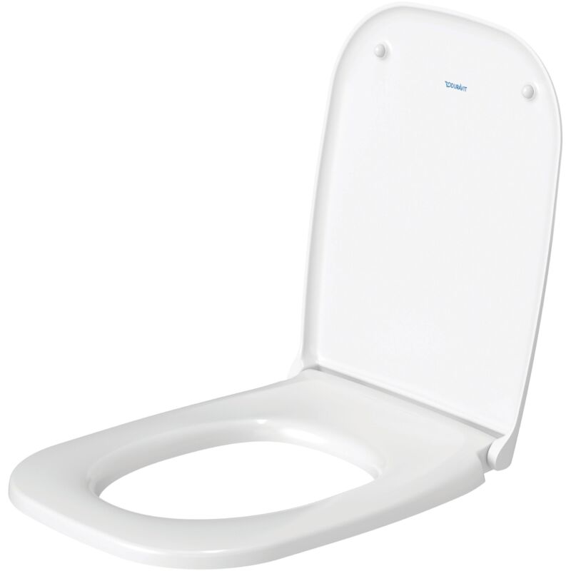 Duravit WC-Sitz D-Code m Absenkaut., Scharn. Kunststoff, weiß