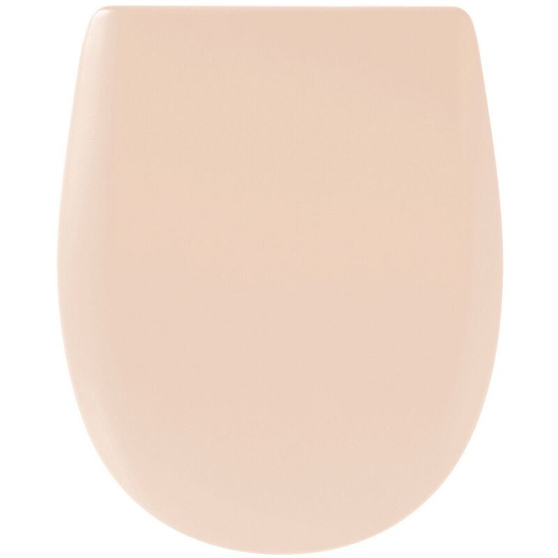 Olfa - Abattant uni et déclipsable Rose poudré 36x46 cm