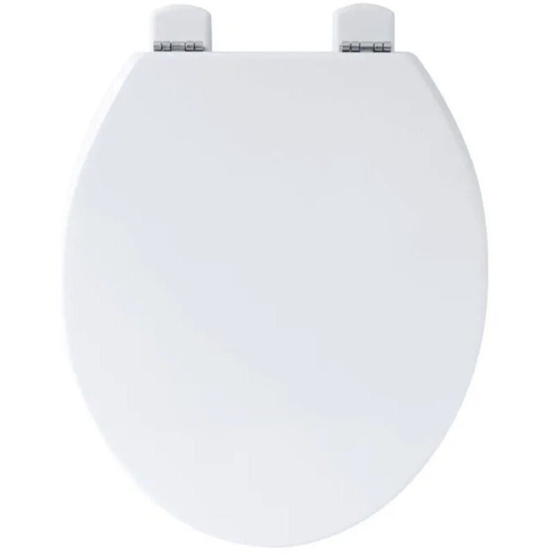Abattant europe double, blanc