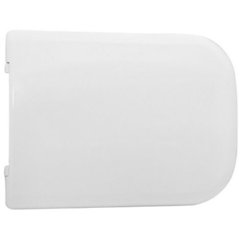 Abattant de WC thermodurcissable blanc Rak Ceramics Metropolitan 44,3 x 34,5 cm avec charnie'res fixes type C