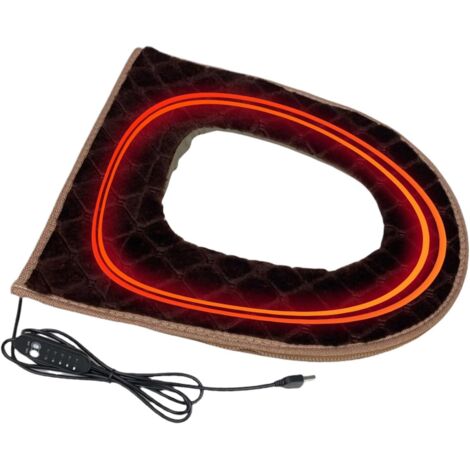 Abattant de WC USB - Coussin chauffant réglable sur 5